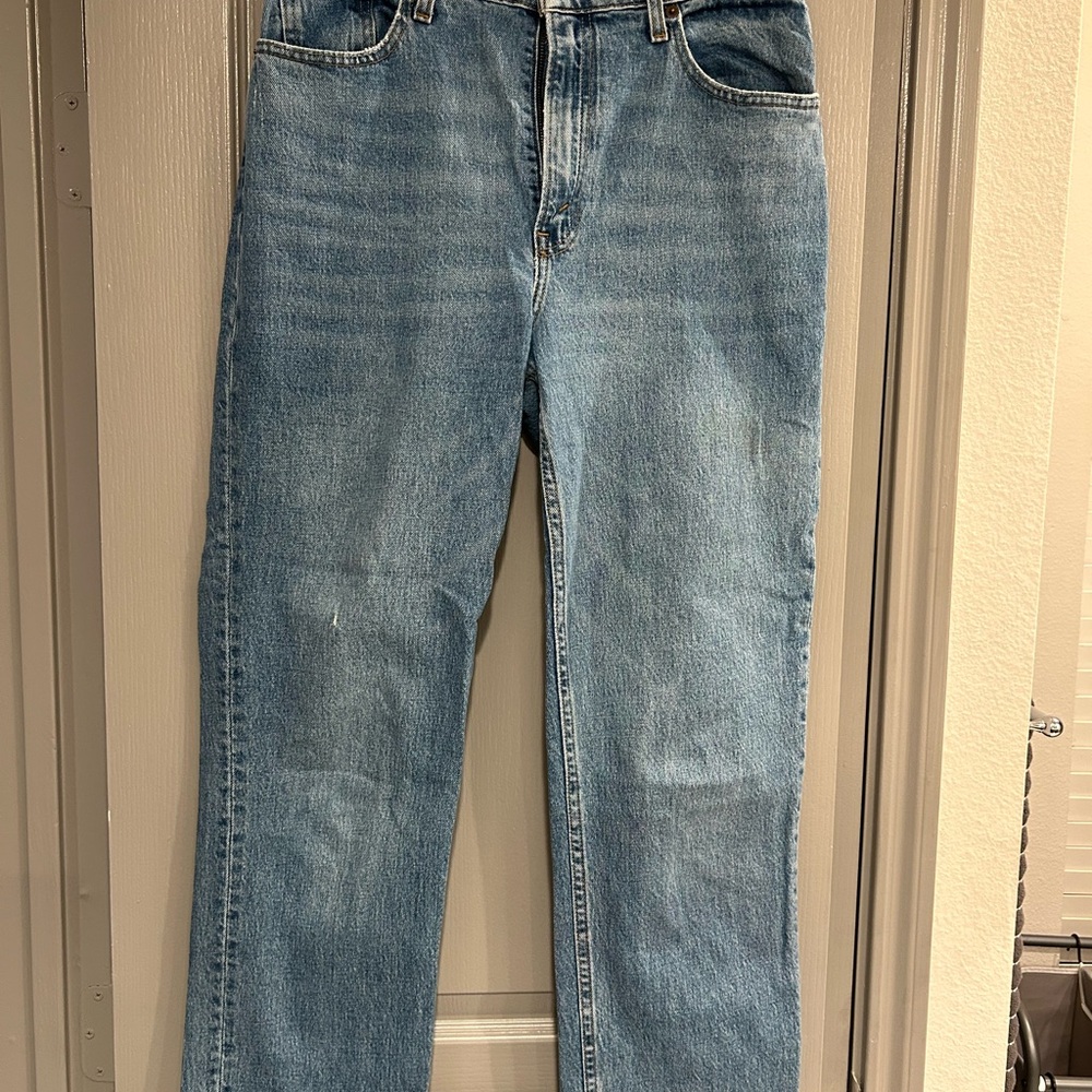 Abercrombie & Fitch Light Blue Straight Jeans